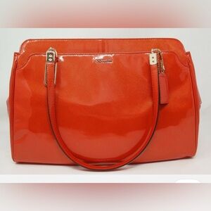 Coach orange 🍊 Red Leather Women's Bag